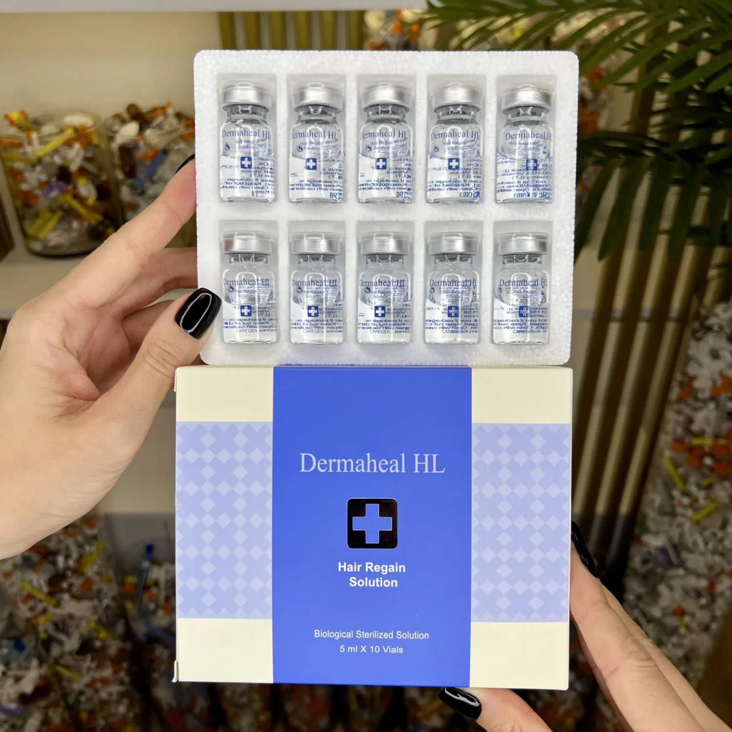 Мезококтейль Dermaheal HL 5 мл для шкіри голови (Дермахіл HL)